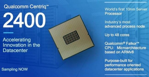 Qualcomm sbarca sui server, ecco la prima CPU a 10 nm