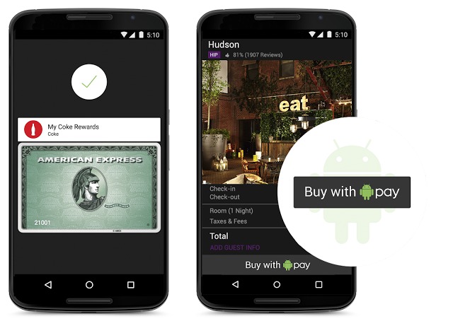 Android Pay: lo smartphone diventa borsellino elettronico