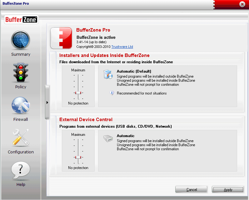 BufferZone Pro 4.02-129