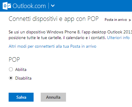 Ottenere un indirizzo e-mail personalizzato con Outlook.com: gestire mail del dominio