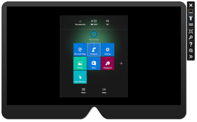 L'emulatore HoloLens, creare app per la realtà aumentata