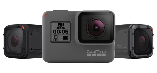 GoPro presenta le action camera Hero 5 Black e Session