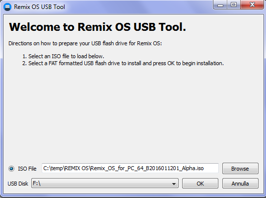 Installare Android su PC con Remix OS