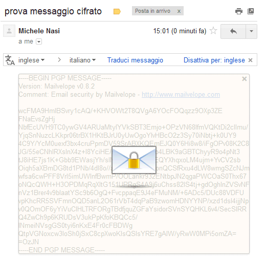 Crittografare email da web con Mailvelope