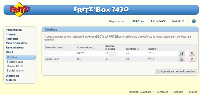 Modem fibra e ADSL con funzionalità router e supporto VoIP: Fritz!Box 7430