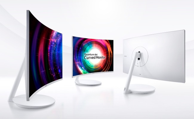 Samsung presenterà nuovi monitor Quantum dot curvi