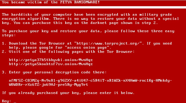 Petya ransomware, tante varianti per il malware che attacca il MBR