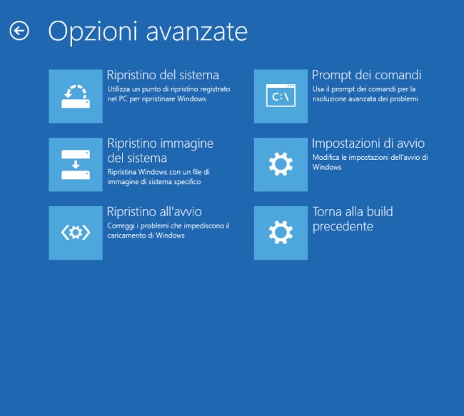 Windows 10, schermo nero all'avvio o dopo il login