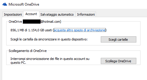 Come spostare la cartella di OneDrive