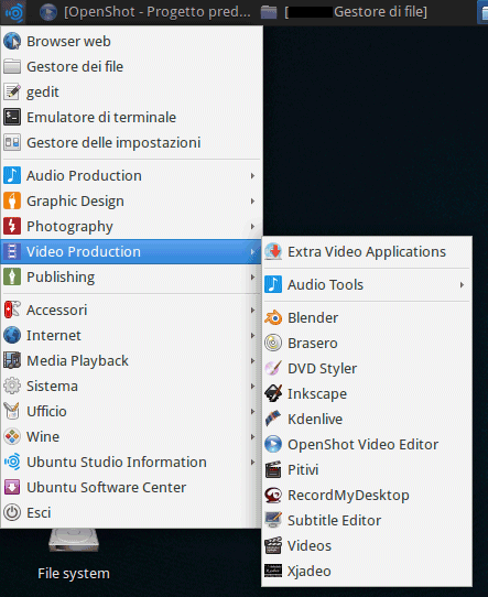 Editing video free con Ubuntu Studio, i migliori programmi