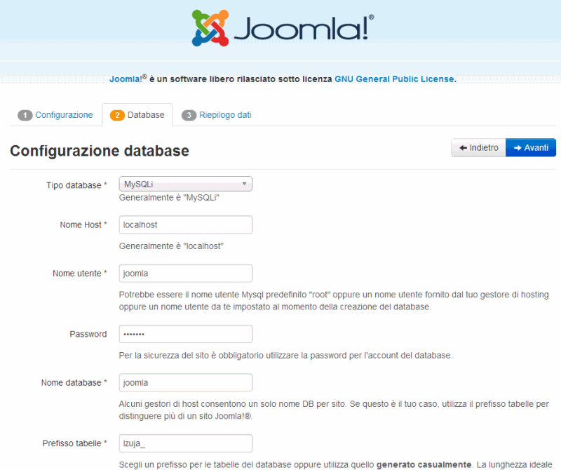 Installare Joomla in locale: guida completa