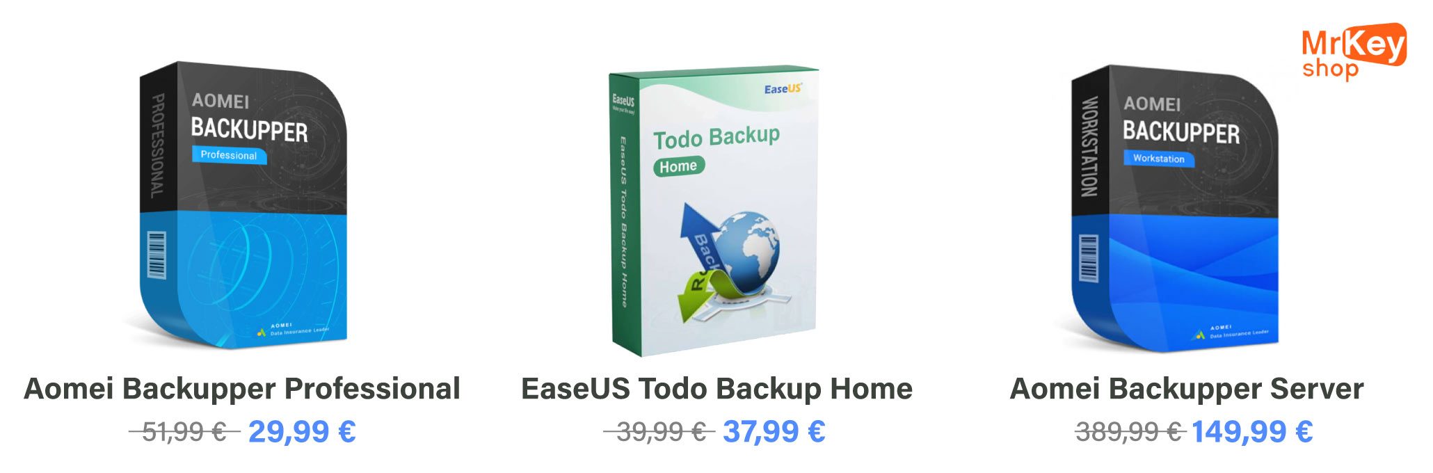 Acquistare software backup