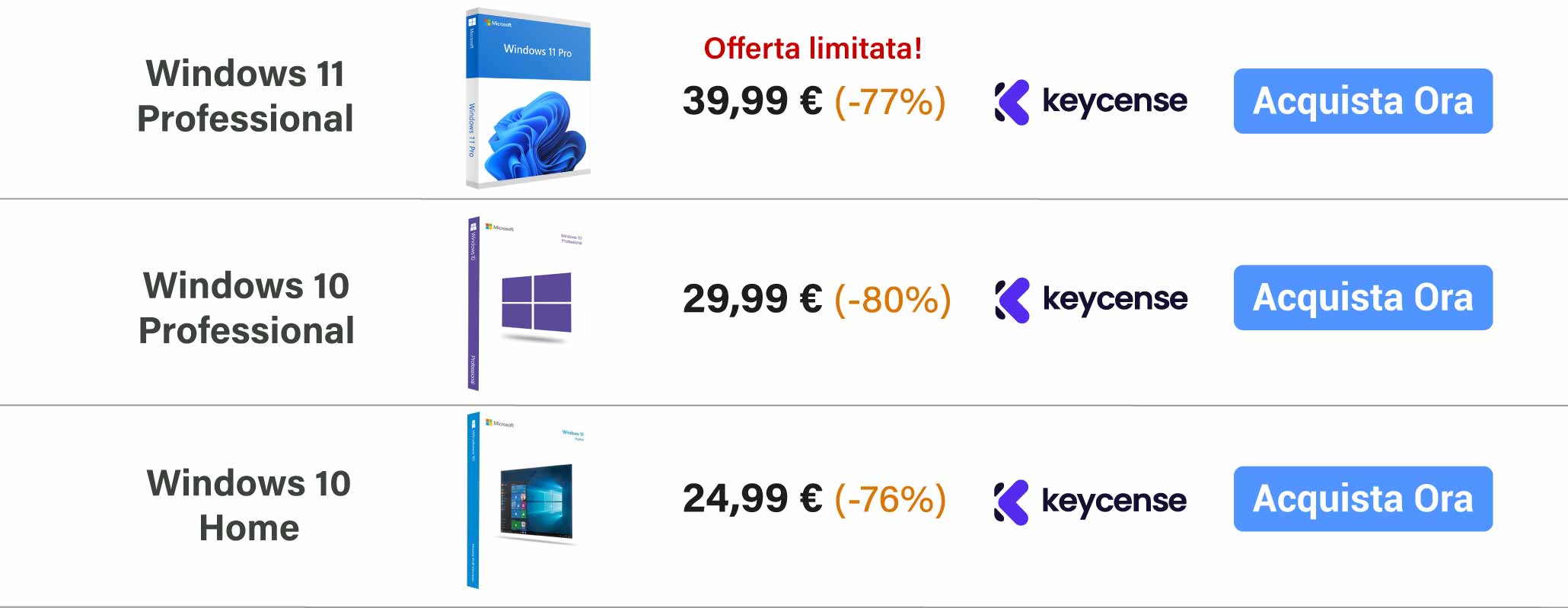 Offerte Black Friday Windows Keycense