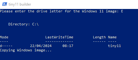 Script PowerShell Windows 11 leggero