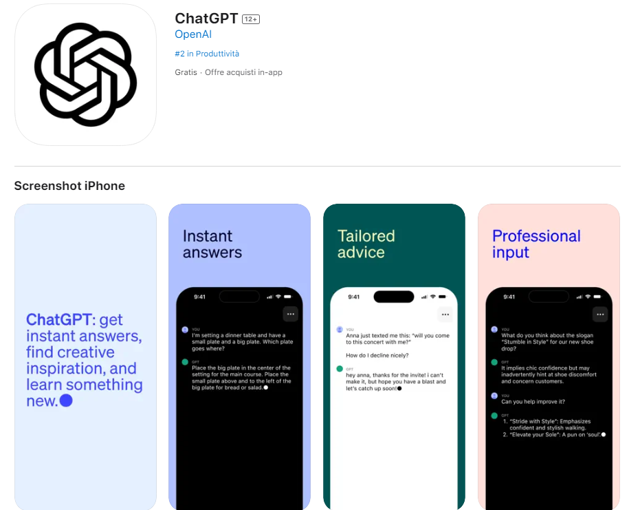 ChatGPT App Store IT