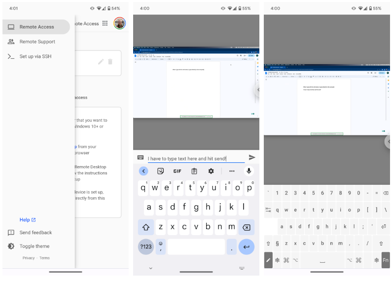 Chrome Remote Desktop - TWA Android