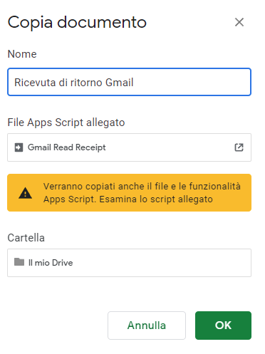 Attivare conferma di lettura e ricevuta di ritorno su Gmail