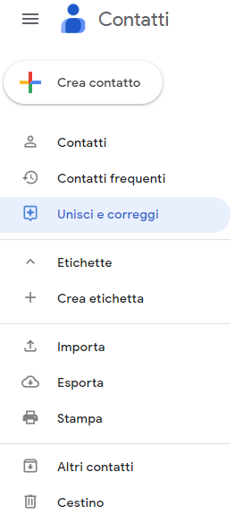 Come usare Contatti Google su Android