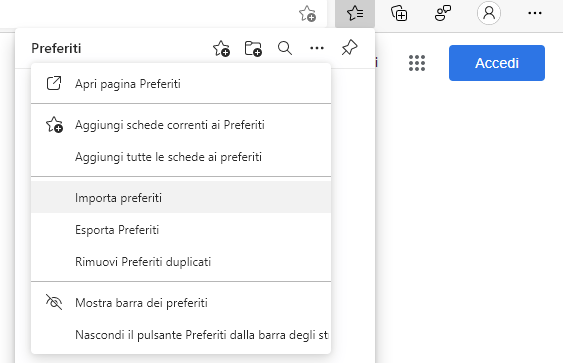 Salvare i preferiti di Chrome, come fare