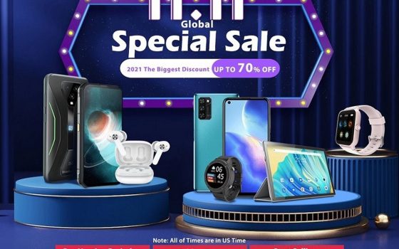Smartphone, tablet, smartwatch e auricolari Blackview in offerta per il Singles Day Smartphone, tablet, smartwatch e auricolari Blackview in offerta per il Singles Day