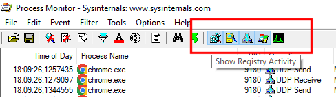 Disattivare monitoraggio file system