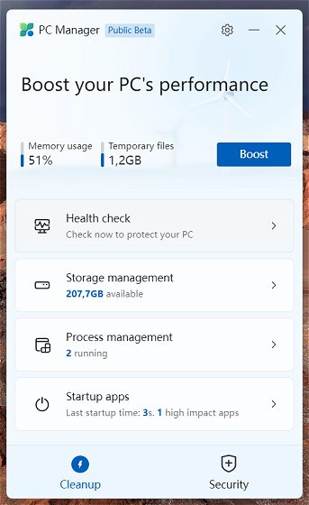 Windows: in arrivo PC Manager, il nuovo rivale di CCleaner 