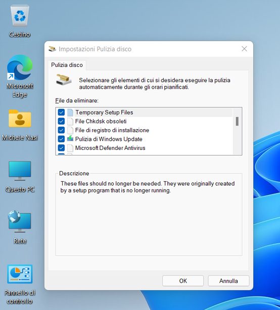 Pulizia PC Windows 10 e Windows 11 automatica senza alcun programma