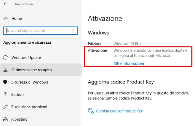 Licenza Windows 10 Pro solo Etichetta con Seriale No DVD