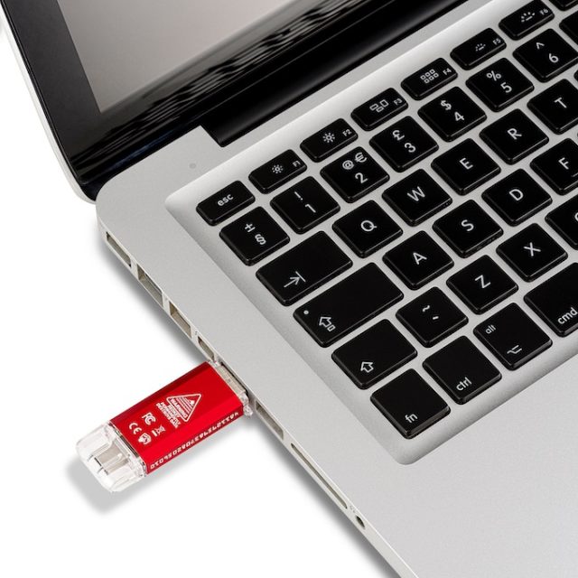 Redkey USB, come funziona la cancellazione sicura dei dati