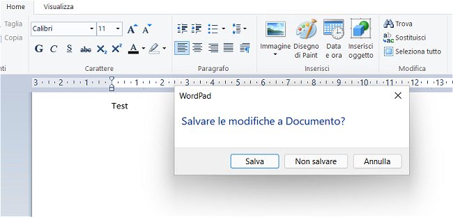 Riavvio Windows e salvataggio modifiche applicazioni in esecuzione