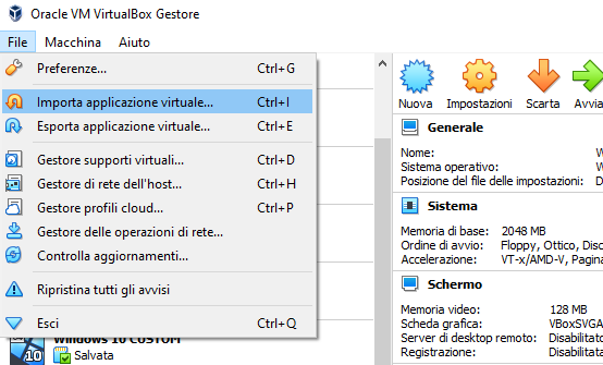 Scaricare Windows come macchina virtuale