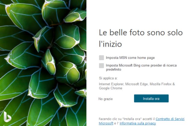 sfondo di Internet Explorer