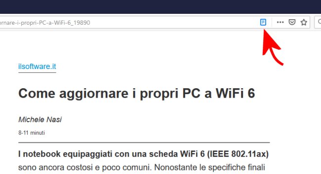 Stampare pagine web senza pubblicità, immagini e sfondi