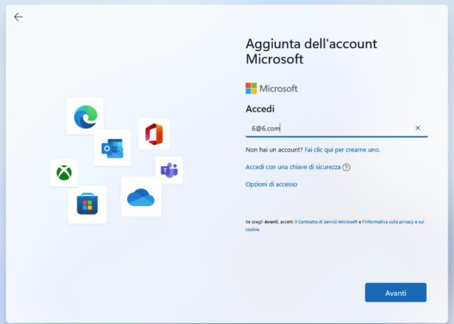Account locale Windows 11