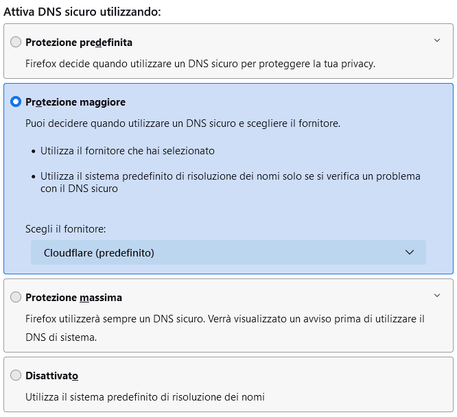 DNS su HTTPS con Firefox: ecco le ultime novità