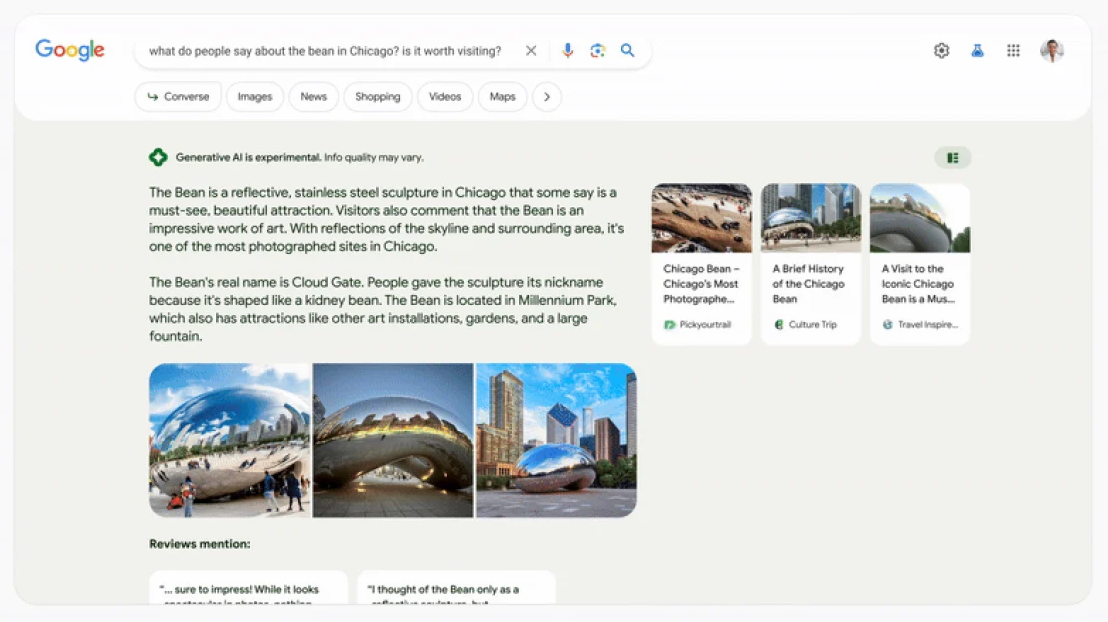 Google Search - Search Generative Experience