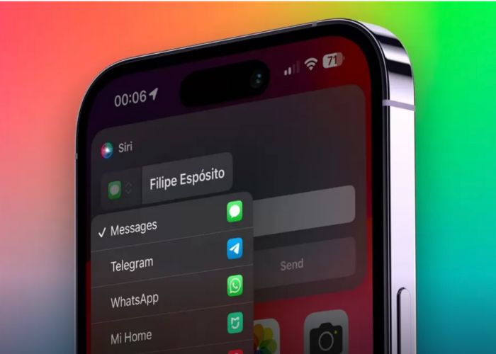 iOS 17 scegliere messaggi siri