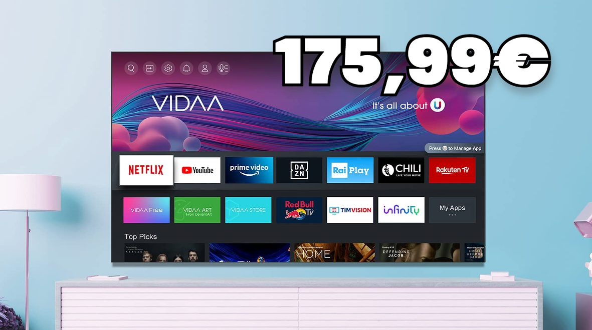 Smart TV Hisense 32 con VIDAA: che AFFARE!