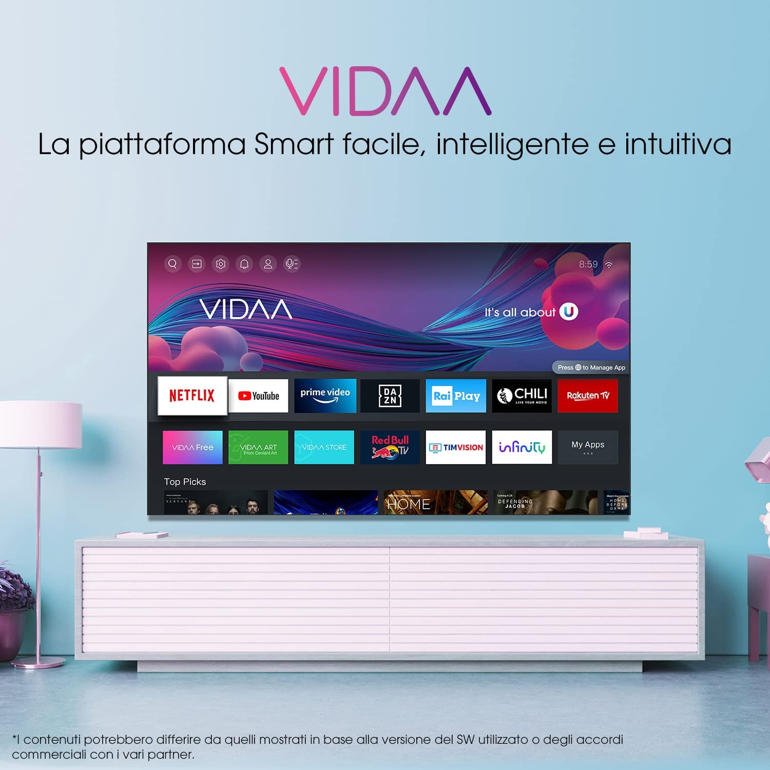 Smart TV Hisense - VIDAA