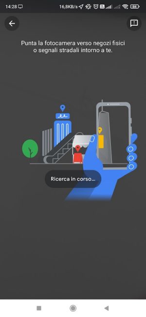 Calibrare Google Maps con Live View