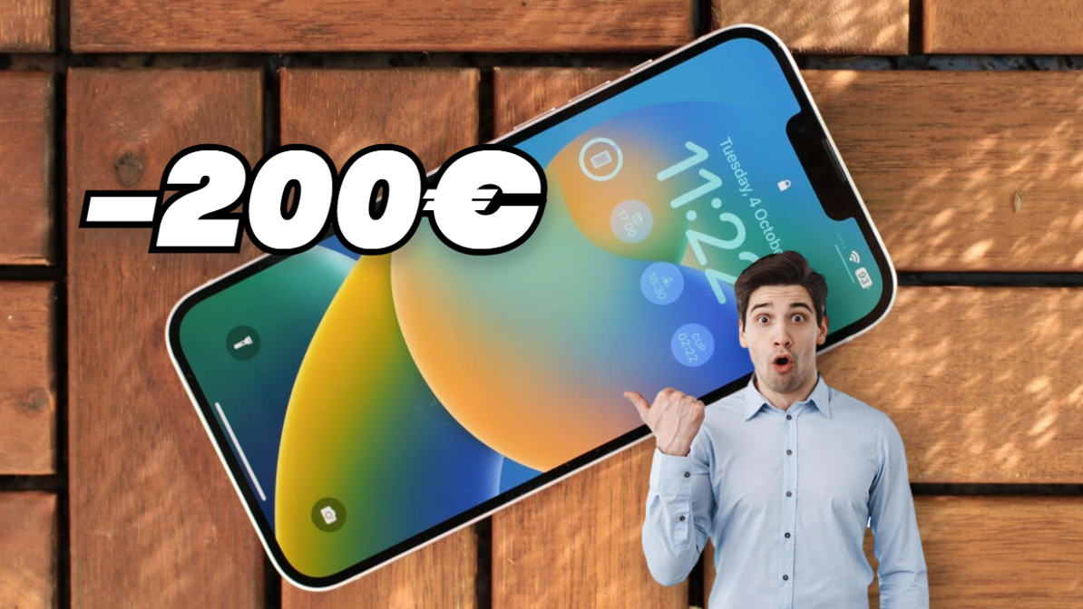 iPhone 14: IMPOSSIBILE resistere allo SCONTO Amazon di 200€