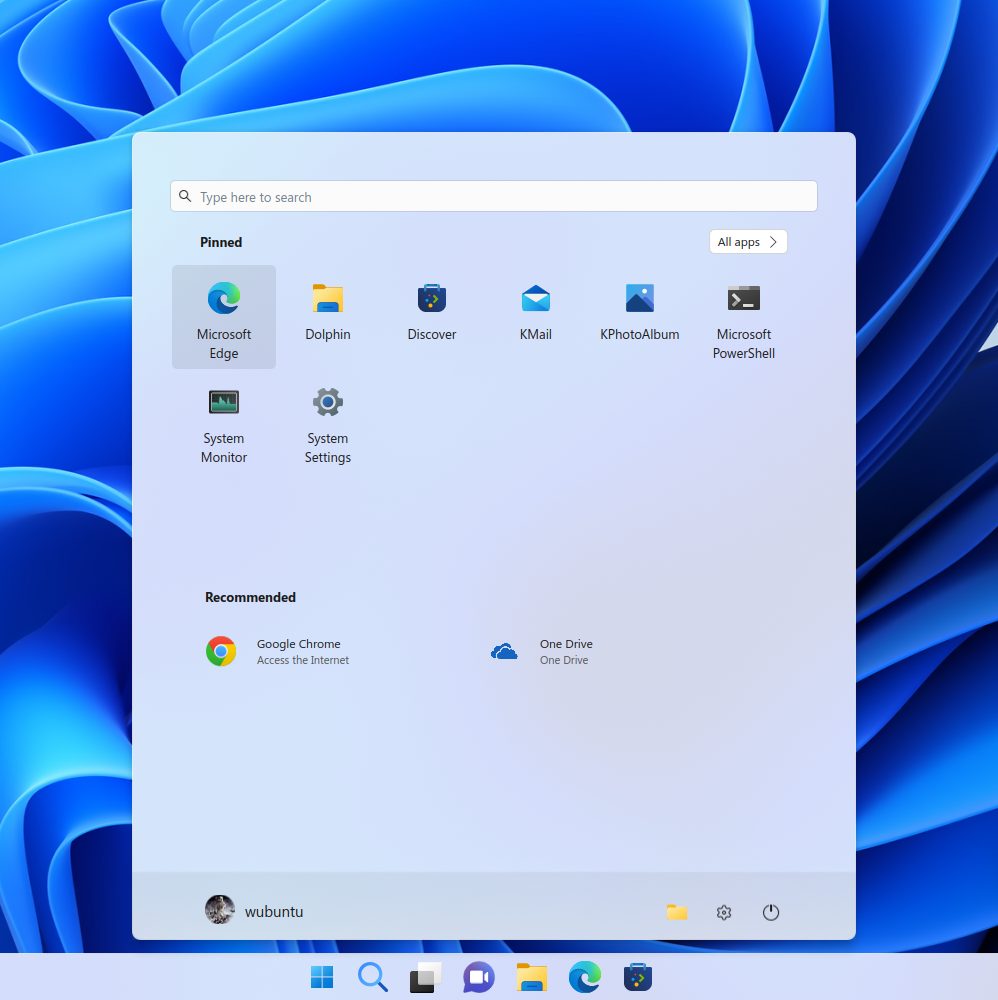 Wubuntu: Windows 11 on Linux
