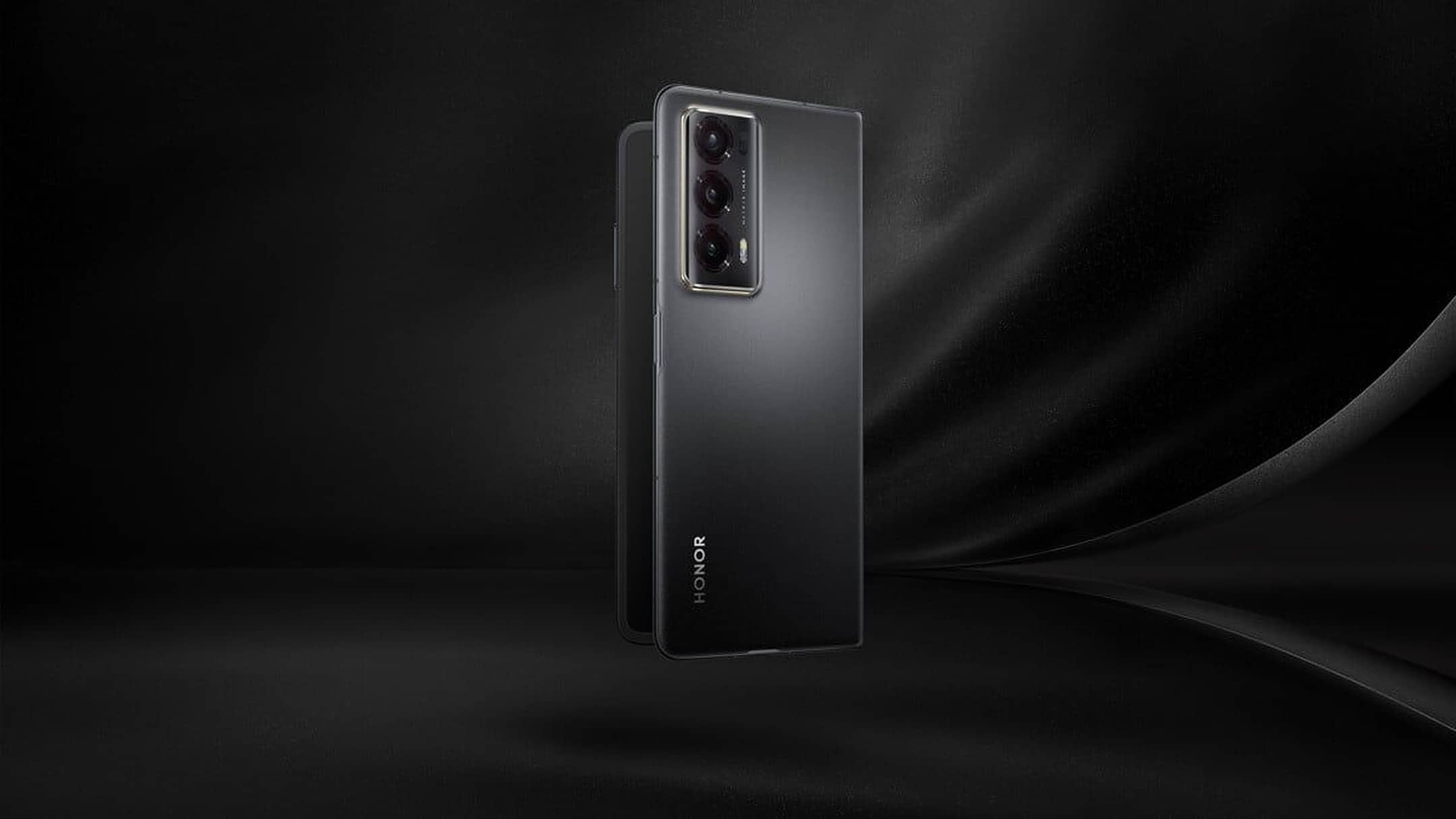 HONOR Magic V2 render modello nero