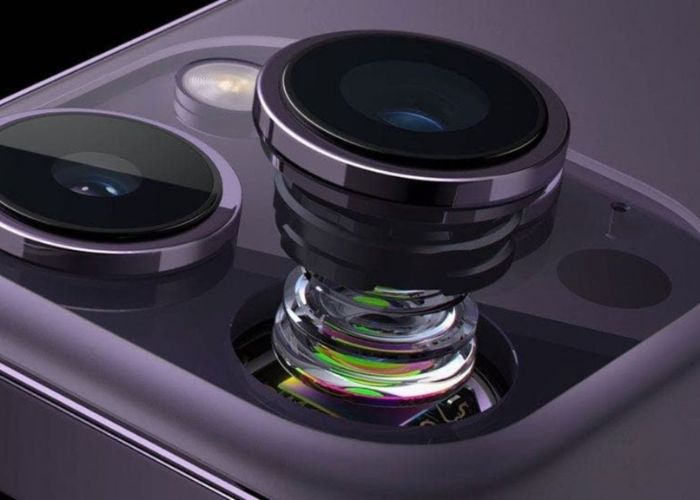 iPhone 15 lenti ibride fotocamera grandangolare 