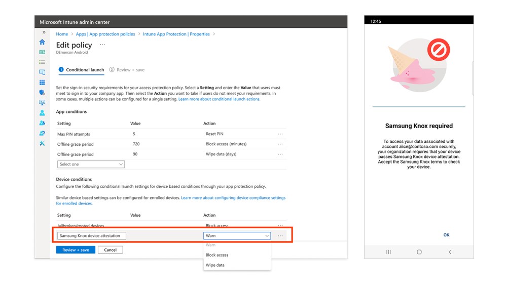 Samsung Knox Device Attestation