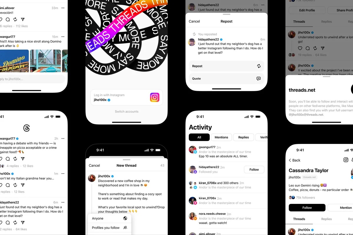 Threads - Nuova app Meta
