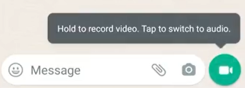 WhatsApp - Videomessaggi istantanei