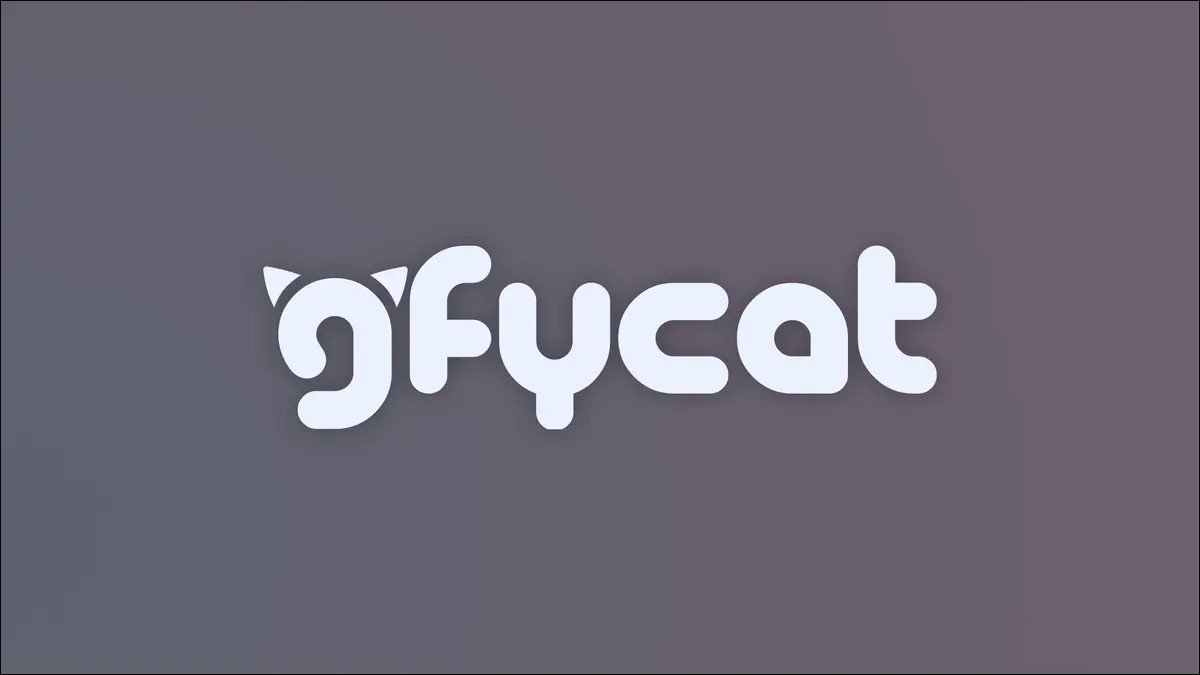 Gfycat logo grigio