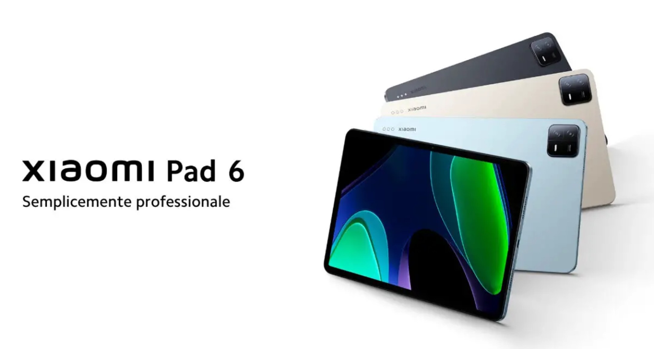 Xiaomi Pad 6 copertina render tablet