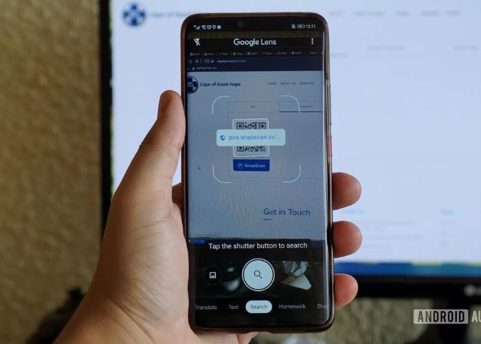 Codice QR Code Android funzione